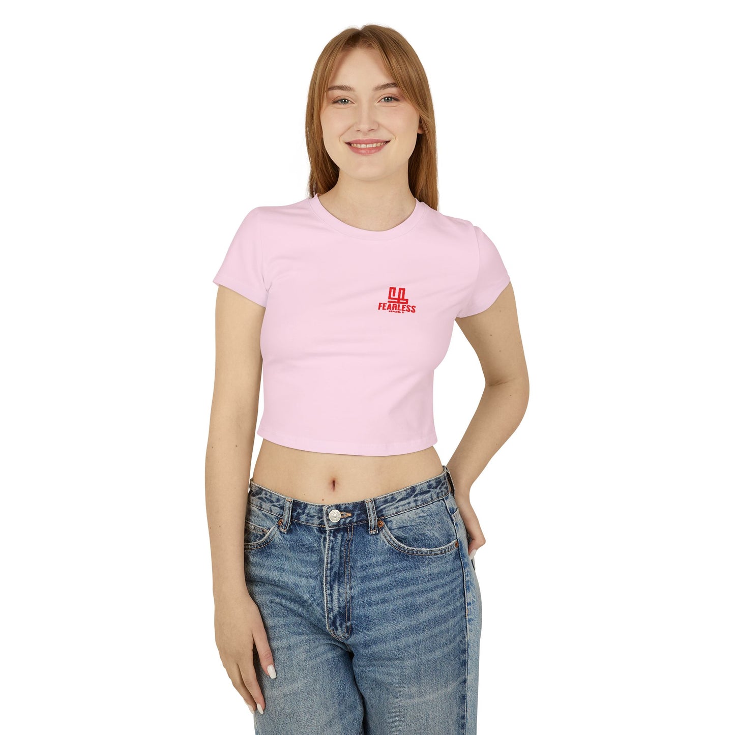 Fearlessly Women's Crop Top - Empowering Women's Clothing