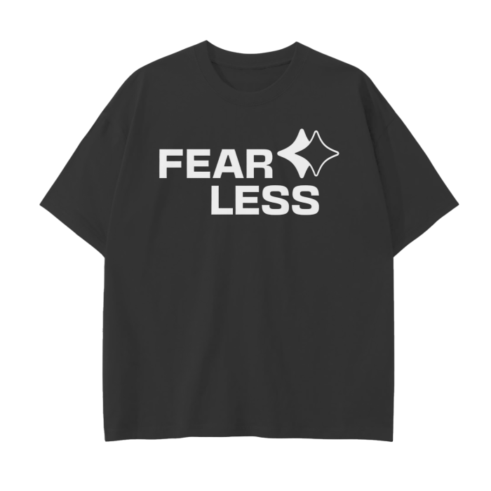 FearLessLi Hustle Drop Down T-Shirt