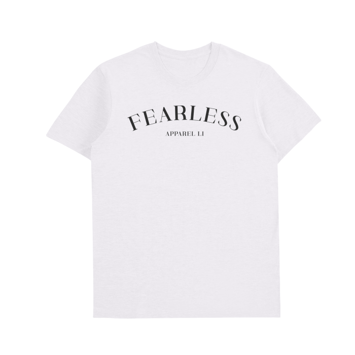 FearLessLi bones Unisex Drop Shoulder Seamless T-Shirt