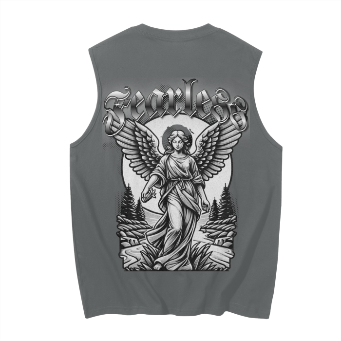 FearLessLI Angel Sleeveless Tank Top