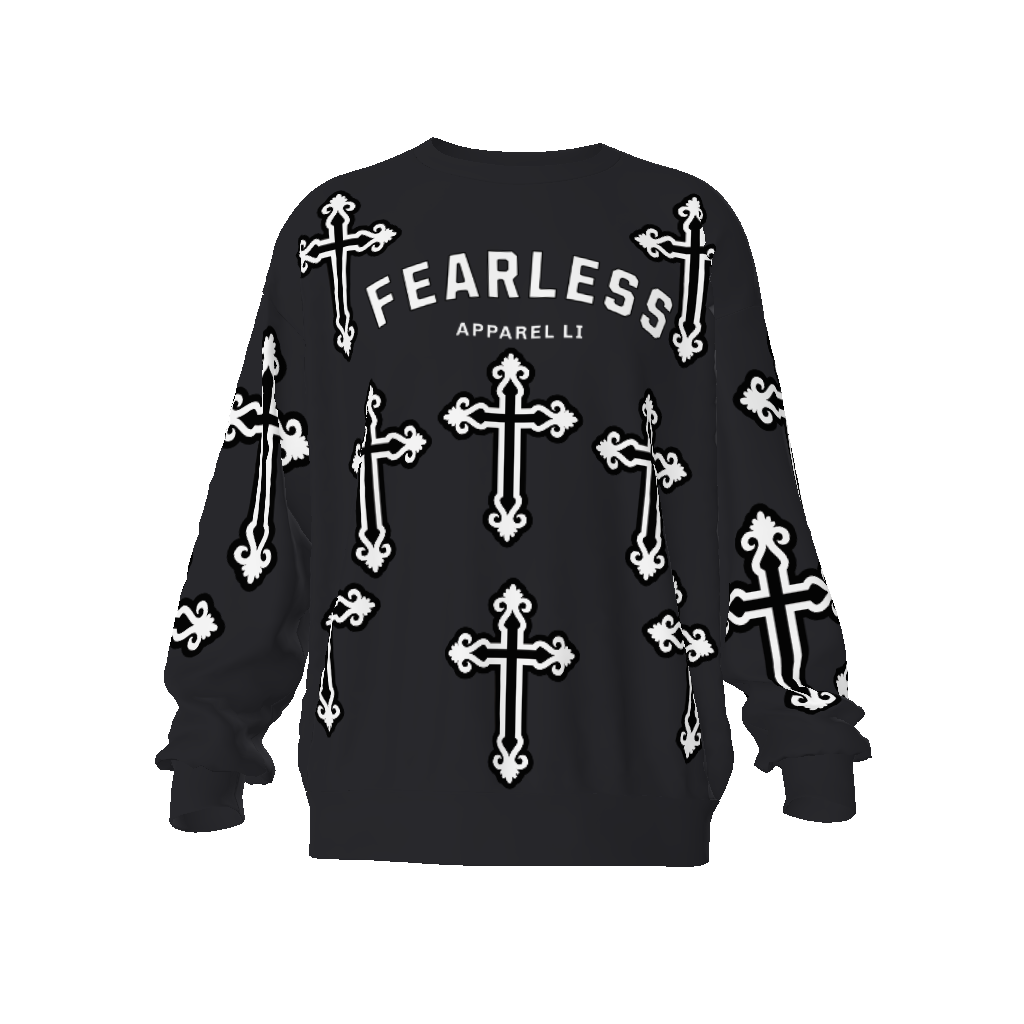 FearLessLI Sreetwear oversized sweatshirt