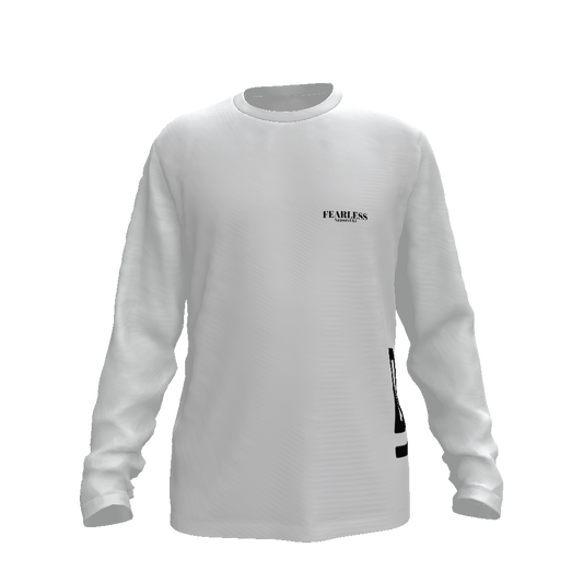 FEARLESSLI SIDE LOGO Unisex Long Sleeve Tee