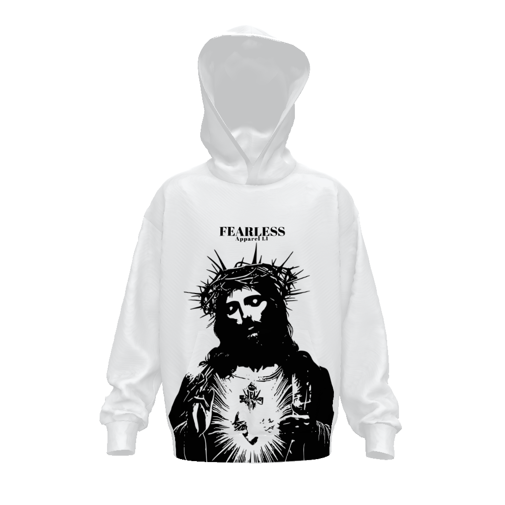 FEARLESS LINE Streetwear Oversized Hoodie